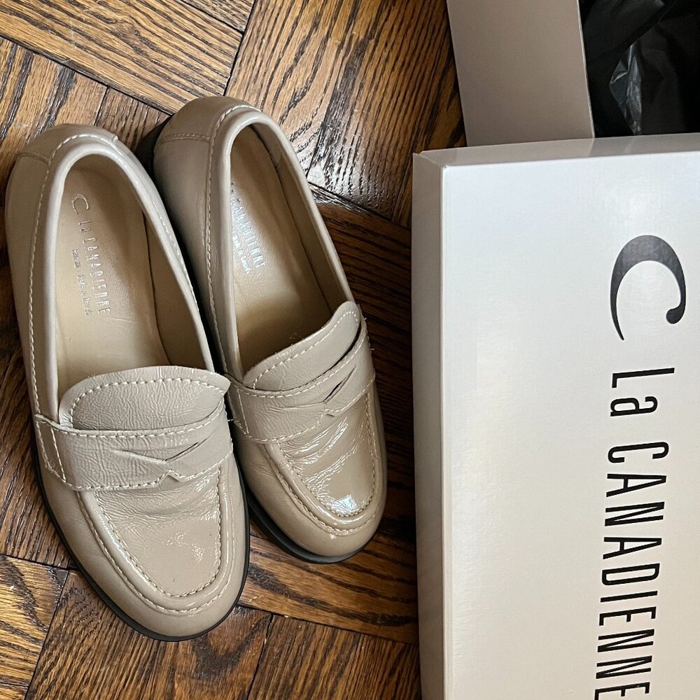 [Nearly New] La Canadienne Waterproof Leather Dominic Penny Loafers (US 6 M)